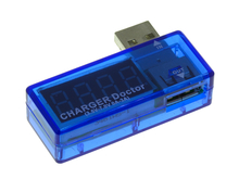 USB тестер із LED індикатором Charger doctor кутовий