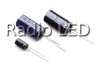 Конденсатор электролитический     1 мкФ х 400 В(105*)