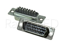 Роз'єм D-Sub 15pin DB15M(тато)