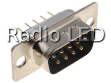 Роз'єм D-Sub 9pin DB9M(тато)