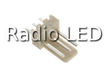 Роз'єм низьковольтний 2.54mm 3 pin "тато" прямий DS1070-3