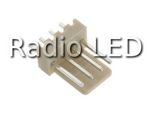 Роз'єм низьковольтний 2.54mm 4 pin "тато" прямий DS1070-4 (WH-04)