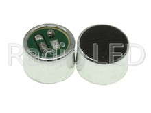 Микрофон электретный 9.7mm x 6.7mm двойной