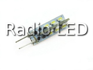 Светодиодный модуль G4W3014-24L (автомобильная пальчиковая LED лампа) на SMD3014