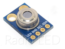 Датчик температуры бесконтактный для Ардуино на GY-906 (MLX90614) Модуль