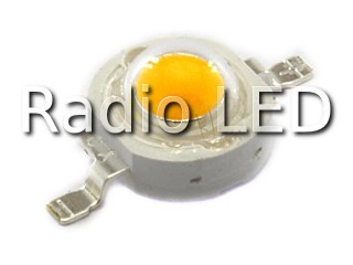 Світлодіод SMD потужний 1W білий 80-90Lm 1WSA30