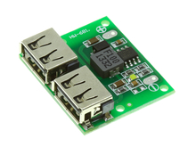 Перетворювач DC-DC знижувальний USB вихід здвоєний HW-681 Модуль