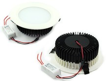 Светильник светодиодный встраиваемый 15W DLB15W круглый Ф205мм белый корпус, холодный белый свет
