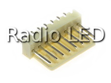 Роз'єм низьковольтний 2.54mm 8 pin "тато" прямий JVT8001WN2-2 (WF-08S; NS25-W8P)
