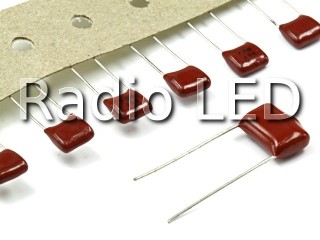 Металоплівковий конденсатор мініатюрний 0,0082 МкФ, 5%, 100V KM