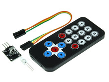Датчик оптичний ІЧ керування KY-022 (HW-477) з пультом для Arduino Модуль