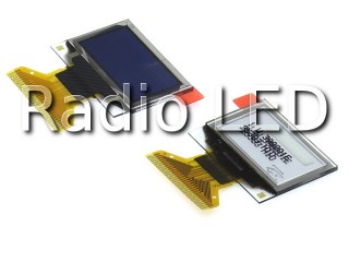 LCD графічний дисплей OOLED LCD0.96R 128х64 пікс. 25303-H1D білий