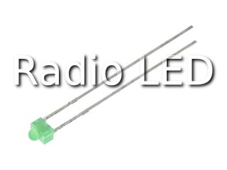 Светодиод  1.8мм зеленый L-1060GD