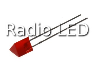Светодиод треугольный красный L-323ID
