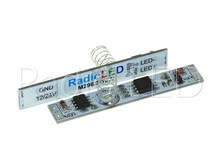 Сенсорний димер для профілю з пам'яттю I=5A, пружина=10мм, M296.3-10B (Blue Led)