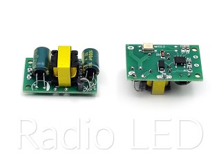 Блок питания  5V   3.5W 0.7A плата без корпуса  M402.2-5V с отверстиями для крепления