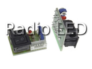 Вхідний модуль живлення LCD підсвічування з вимикачем MLCD2030