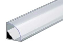Профіль для LED ПФ-9 кутовий комплект (2м) з розсіювачем