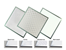 LED панель 300x300x12mm білий 6500K 1200Lm візерунок кристал (diamond)
