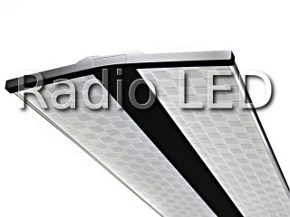 LED панель Модерн 800x300x30mm білий 6500K 2900Lm стільниковий візерунок (light-cube)