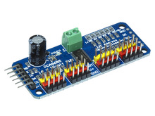 Плата розширення для Ардуїно PWM servo з I2C керуванням на PCA9685PW Модуль