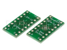 Макетна плата перехідник QFN16, LGA16 на DIP16 (крок 2.54)
