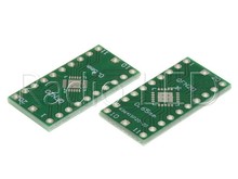 Макетна плата перехідник QFN20(0.5), QFN20(0.65) на DIP20(крок 2.54)