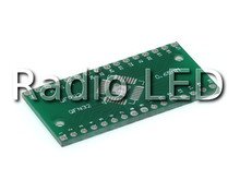 Макетна плата перехідник QFN32, QFP32 на DIP32 (крок 2.54)
