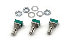 Резистор змінний RK097N B 100кОм 3 pin, шток L=15mm
