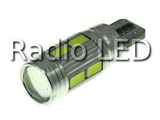 Лампа габаритов металл-стиль T10-10SMD