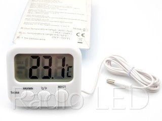 Индикатор температуры и влажности цифровой Модуль ЖКИ белый TFA 30504102