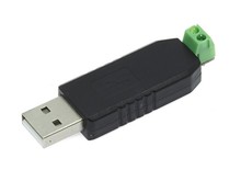 Перетворювач USB в RS485, роз'єм USB та клемник, модуль у корпусі
