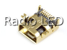 Роз'єм USB-mini гніздо 8pin, smd на плату USB119