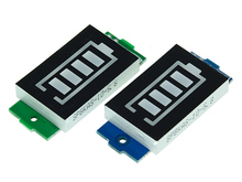 Індикатор заряду акумулятора з LED-індикатором 12,6V 3S синього світіння XW228DKFR4