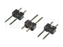 Роз'єм штирьовий крок 2.54мм 1-ряд прямий 2pin "тато" PLS-2 copper