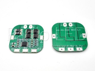 Контроллер BMS заряда - разряда  4S Li-Ion аккумуляторов 18650 I=20A 4S-A20 Модуль