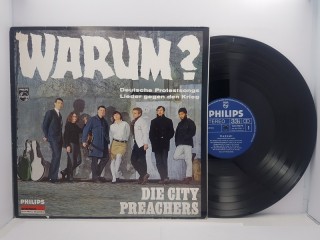 Die City Preachers – Warum? Deutsche Protestsongs Lieder Gegen Den Krieg LP 12