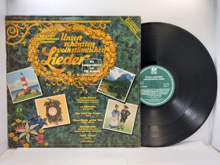 Various – Unsere Schonsten Volkstumlichen Lieder LP 12"